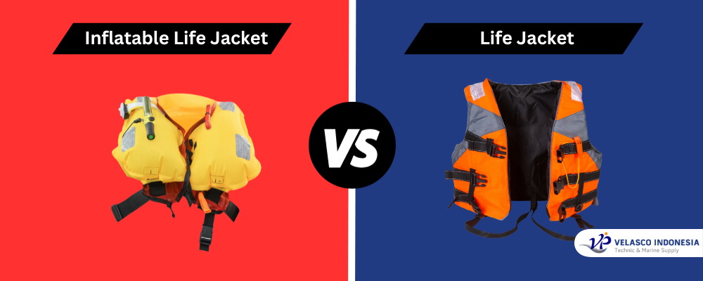 Perbedaan Inflatable Life Jacket dan Life Jacket