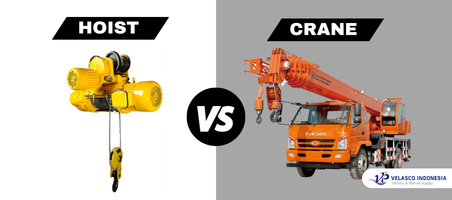 Perbedaan Hoist dan Crane