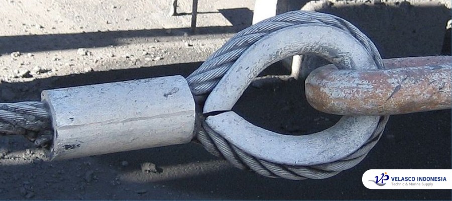 Jenis dan Kegunaan Thimble Pada Wire Rope Sling