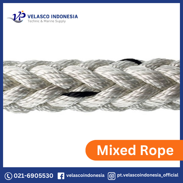 Jual Tali Mix Rope Ukuran CIR 6 - Distributor Alat Kapal
