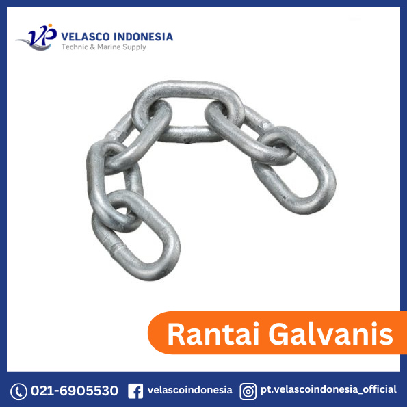 Harga Rantai Galvanis untuk Industri - Distributor Alat Kapal