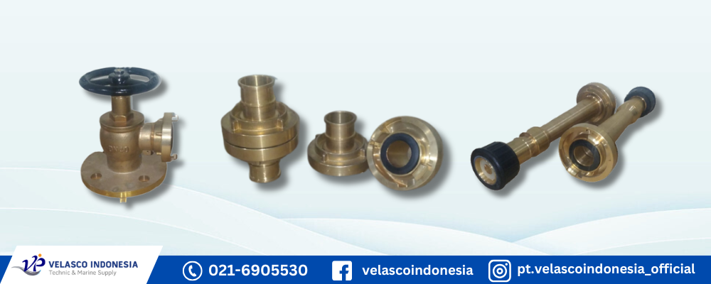Fire Hose Coupling, Nozzle, dan Hydrant Valve