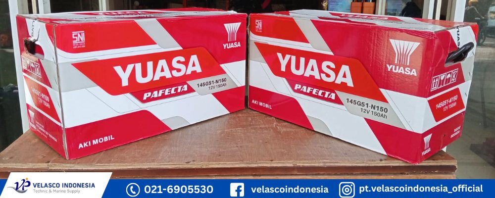 Jual Aki Kapal Yuasa N150
