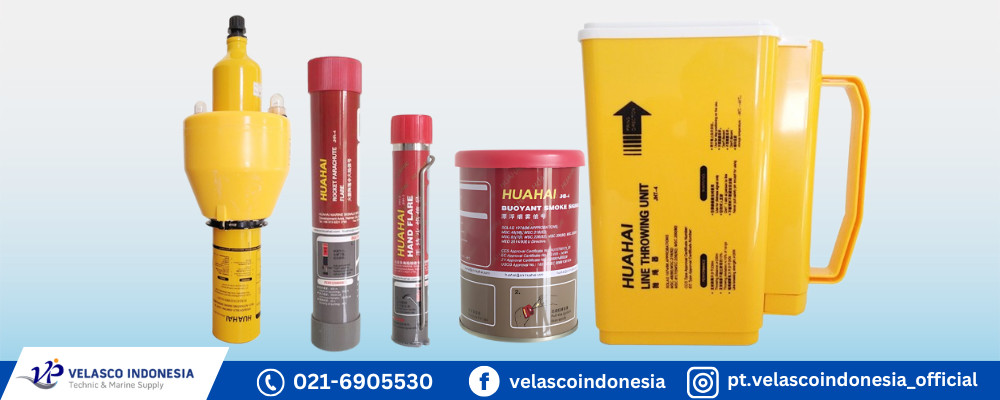 Jual Alat Piroteknik Merk Huahai Bersertifikat SOLAS di Jakarta