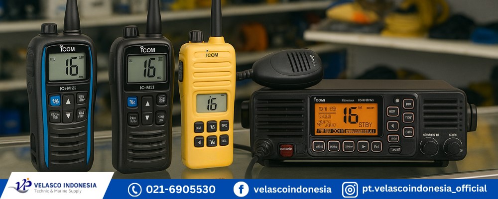 Jual Alat Komunikasi Kapal Merk ICOM Terlengkap di Jakarta