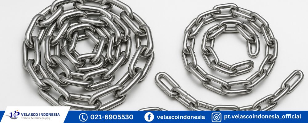 Supplier Rantai Stainless Steel Lengkap dan Berkualitas
