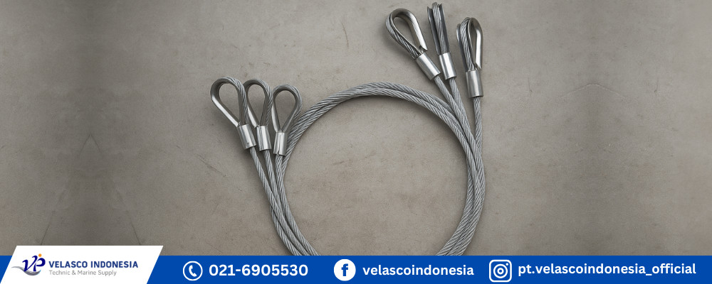 Toko Jual Wire Rope Sling Thimble Eye