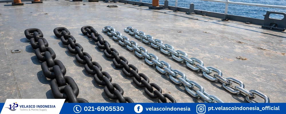 Jenis Rantai Kapal dan Fungsinya dalam Operasional Maritim