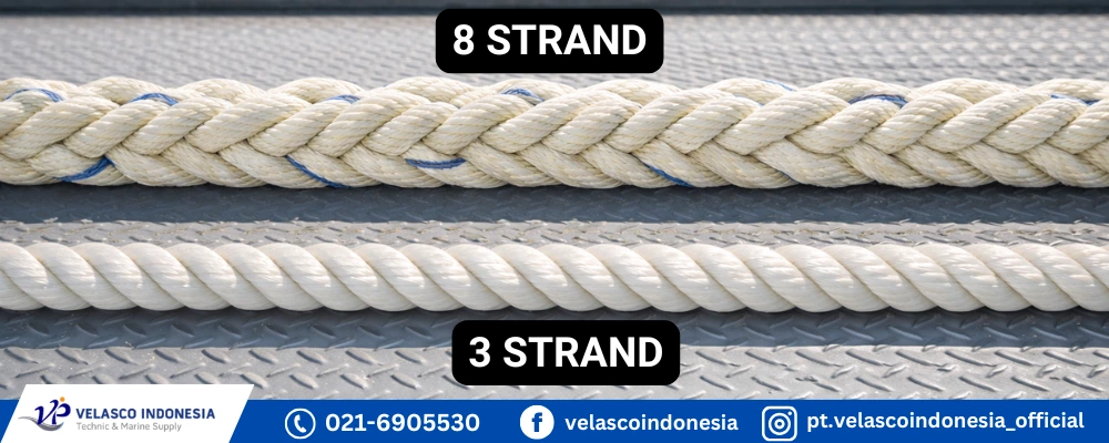 Membedah Struktur Tali 3 Strand dan 8 Strand