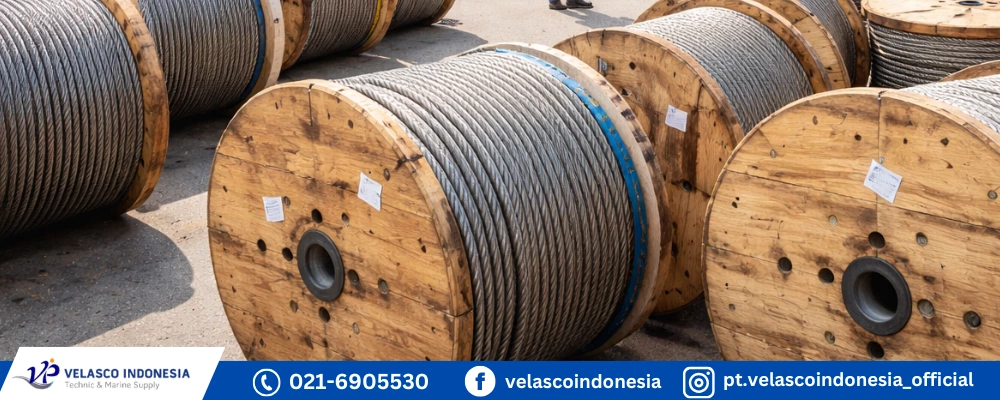 Jual Wire Rope 6x36 IWRC Berkualitas