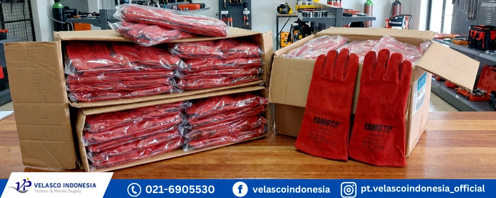 Distributor Sarung Tangan Las Harga Kompetitif