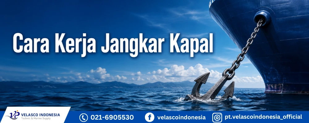 Cara Kerja Jangkar Kapal Saat Menahan Posisi Kapal