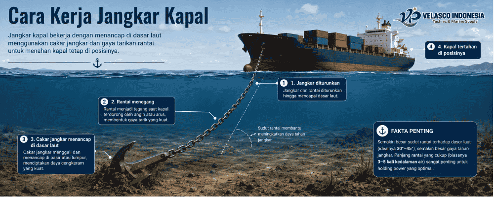 Cara Kerja Jangkar