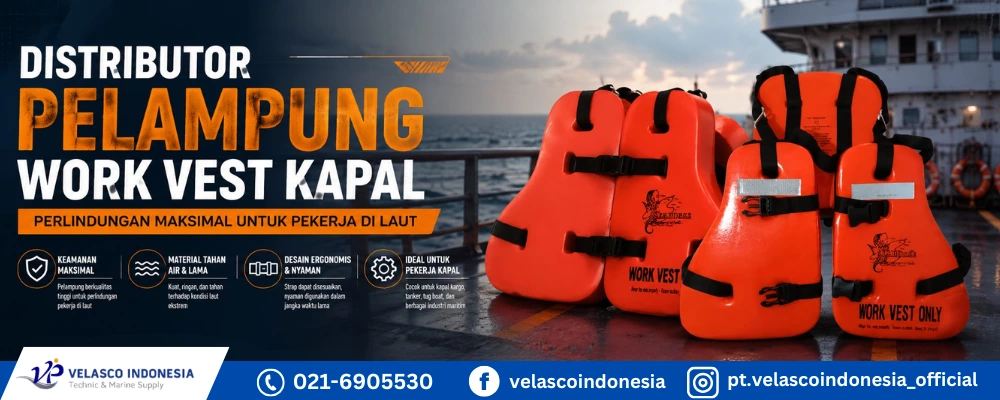 Distributor Pelampung Work Vest Kapal Terpercaya