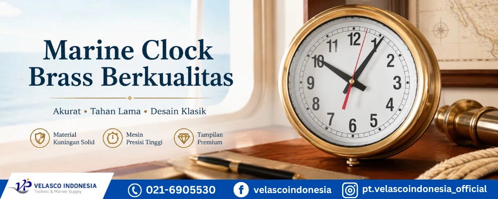 Jual Marine Clock Brass Berkualitas