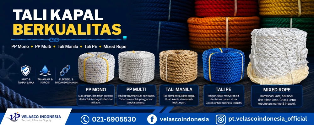 Toko Tali Kapal Terlengkap di Jakarta