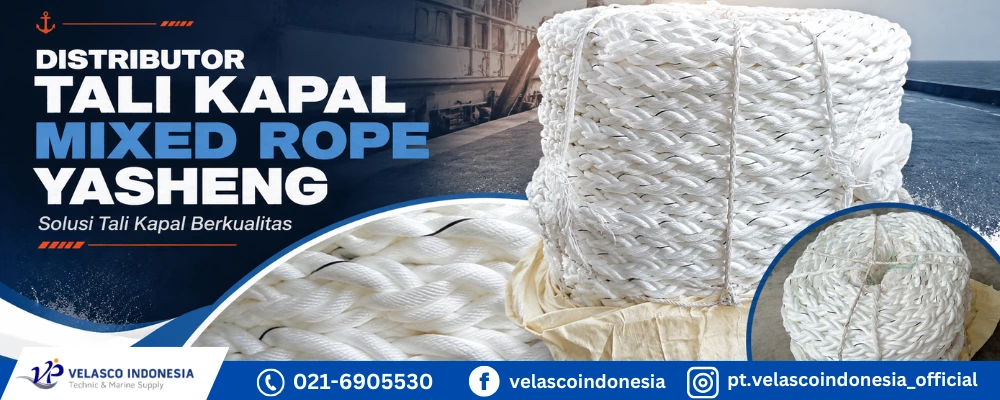 Distributor Tali Kapal Mixed Rope Yasheng
