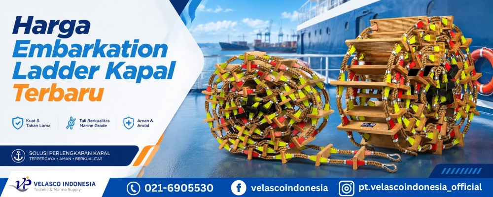 Harga Embarkation Ladder Kapal Terbaru