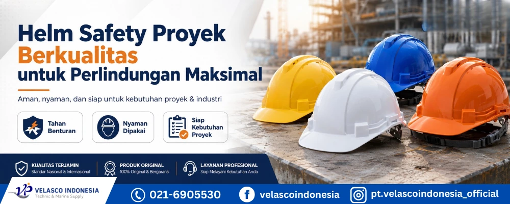 Helm Safety Proyek Berkualitas untuk Perlindungan Maksimal di Area Kerja