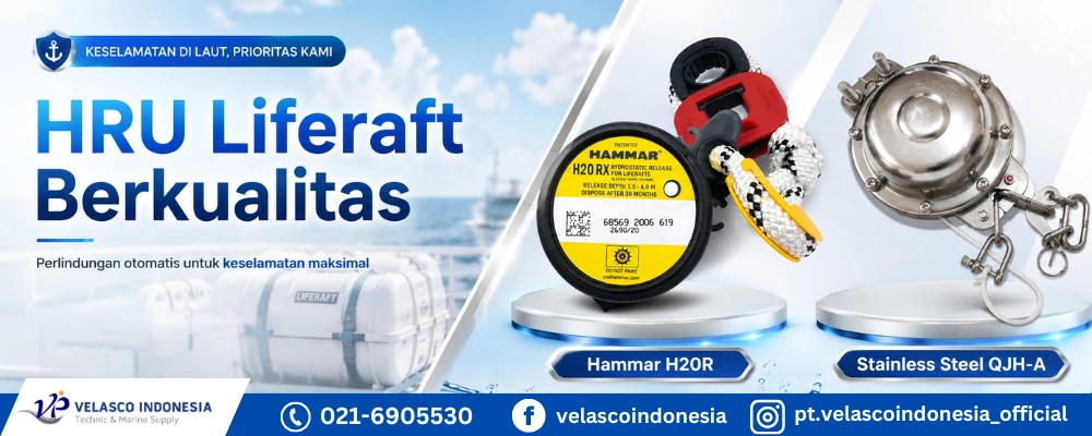 Jual HRU Liferaft Kapal Berkualitas