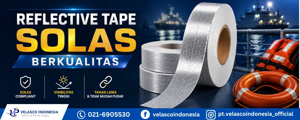 Reflective Tape SOLAS Berkualitas untuk Kebutuhan Marine Safety