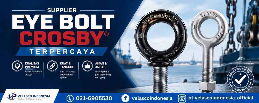 Supplier Eye Bolt Crosby Terpercaya