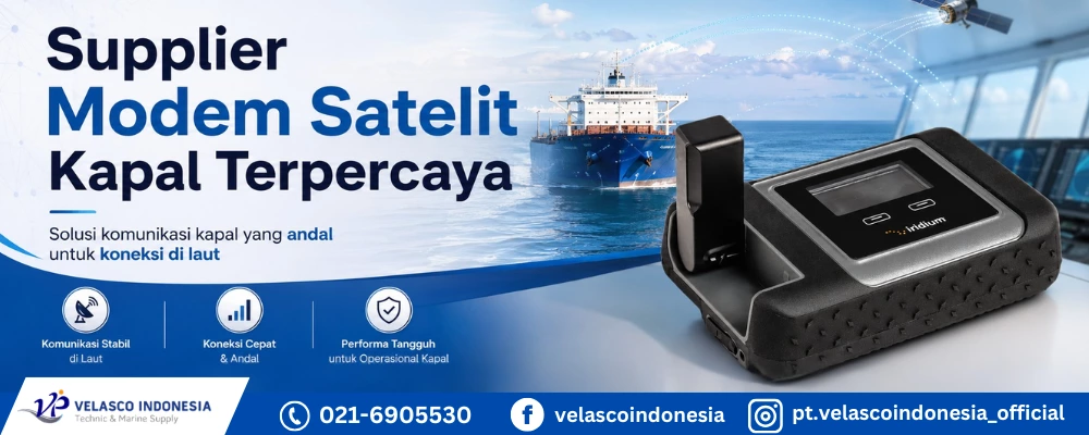 Supplier Modem Satelit Kapal Terpercaya