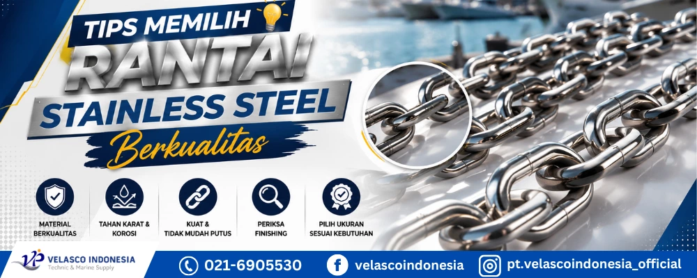 Tips Memilih Rantai Stainless Steel Berkualitas