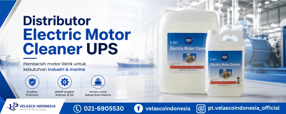 Distributor Electric Motor Cleaner UPS