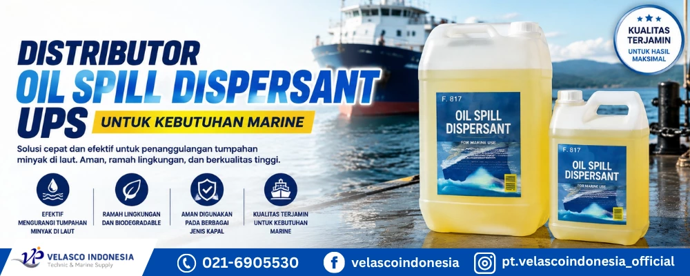 Distributor Oil Spill Dispersant UPS untuk Kebutuhan Marine