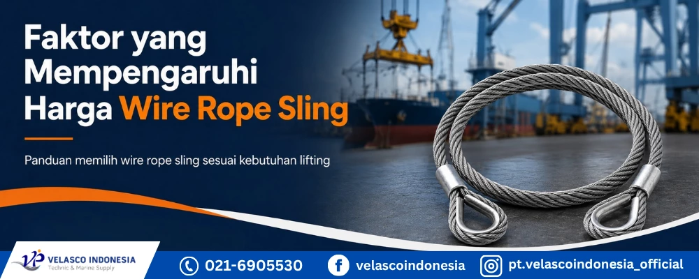Faktor yang Mempengaruhi Harga Wire Rope Sling