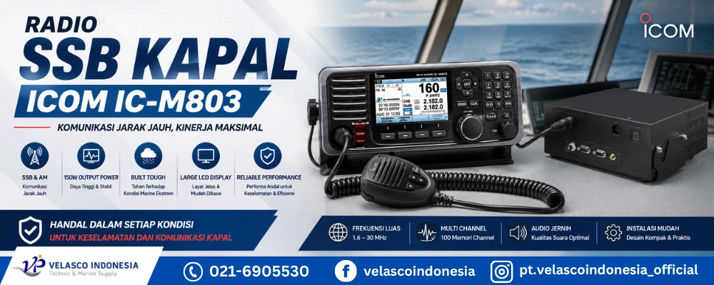 Jual Radio SSB Kapal Icom IC M803