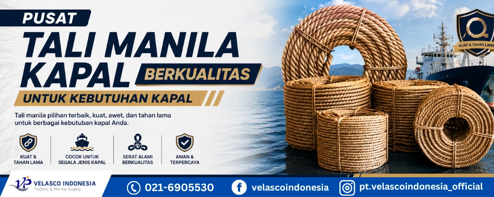 Pusat Tali Manila Kapal Berkualitas untuk Kebutuhan Kapal