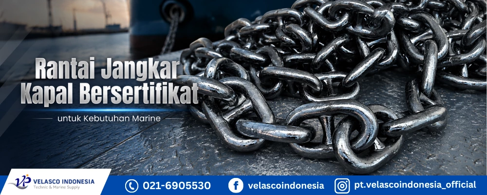Rantai Jangkar Kapal Bersertifikat untuk Kebutuhan Marine