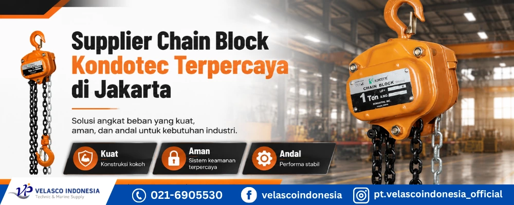 Supplier Chain Block Kondotec Terpercaya di Jakarta