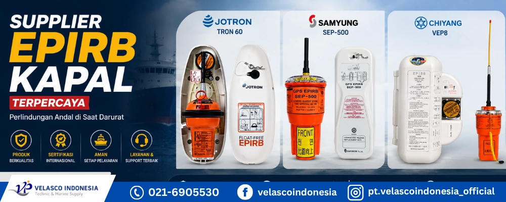 Supplier EPIRB Kapal Terpercaya