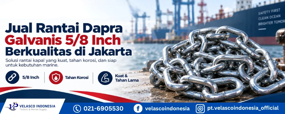 Jual Rantai Dapra Galvanis 5 8 Inch Berkualitas di Jakarta