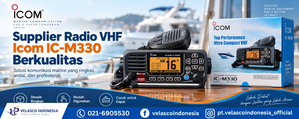 Supplier Radio VHF Icom IC M330 Berkualitas