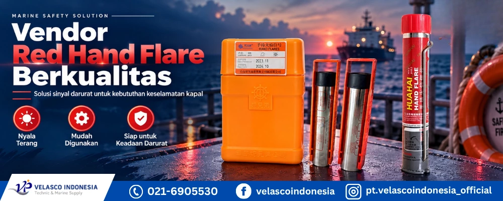 Vendor Red Hand Flare Berkualitas