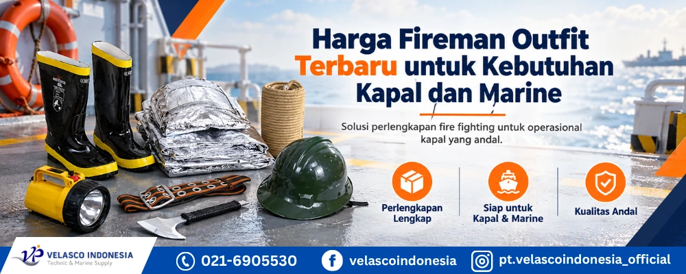 Harga Fireman Outfit Terbaru untuk Kebutuhan Kapal dan Marine
