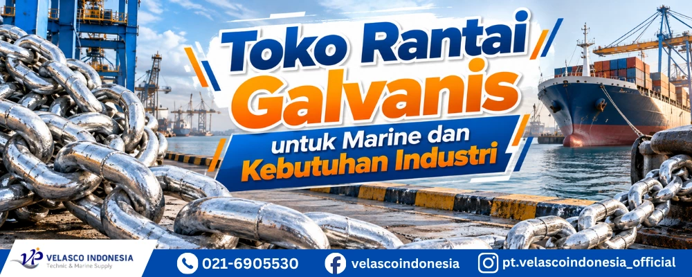Toko Rantai Galvanis untuk Marine dan Kebutuhan Industri